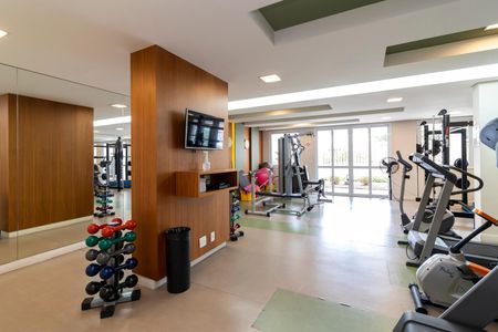 Apartamento à venda com 67m², 2 quartos e 2 vagasÁrea comum - Academia