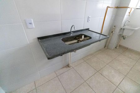 Apartamento para alugar com 46m², 2 quartos e 1 vagaCozinha e Área de Serviço