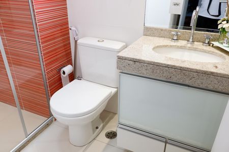 Apartamento à venda com 187m², 3 quartos e 4 vagas Apartamento à venda com 187m², 3 quartos e 4 vagasBanheiro da Suíte 3