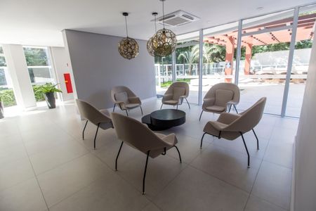 Apartamento para alugar com 90m², 3 quartos e 2 vagasHall social