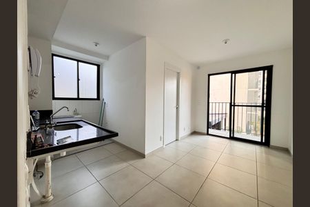 Sala/Cozinha de apartamento para alugar com 2 quartos, 36m² em Vila Olímpia, São Paulo
