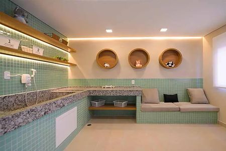 Apartamento à venda com 31m², 2 quartos e sem vaga Apartamento à venda com 31m², 2 quartos e sem vagaÁrea Comum - Pet Care