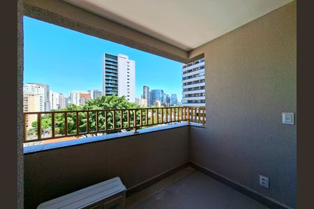 Varanda de apartamento para alugar com 1 quarto, 26m² em Vila Olímpia, São Paulo