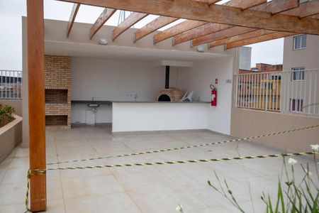 Apartamento à venda com 44m², 2 quartos e 1 vagaChurrasqueira