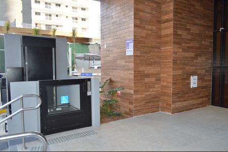 Studio à venda com 41m², 1 quarto e 1 vagaFachada 