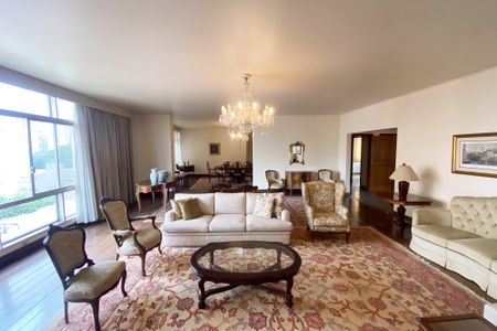 Apartamento à venda com 370m², 4 quartos e 4 vagas Apartamento à venda com 370m², 4 quartos e 4 vagasSala 1