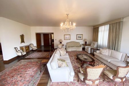 Apartamento à venda com 370m², 4 quartos e 4 vagas Apartamento à venda com 370m², 4 quartos e 4 vagasSala 1