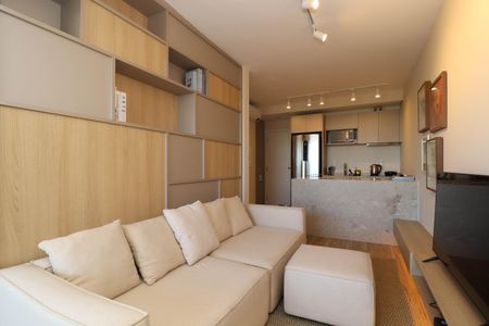 Sala de apartamento para alugar com 2 quartos, 66m² em Pinheiros, São Paulo