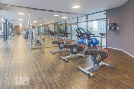 Studio à venda com 62m², 1 quarto e 2 vagasÁrea comum - Academia