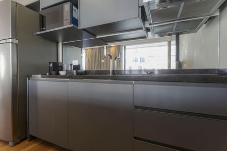 Studio à venda com 62m², 1 quarto e 2 vagasCozinha