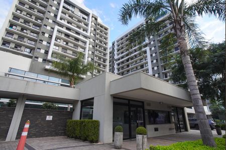 Apartamento para alugar com 42m², 1 quarto e 1 vagaFachada e Portaria