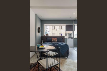 Studio à venda com 35m², 1 quarto e sem vaga