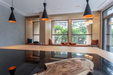 Studio à venda com 35m², 1 quarto e sem vaga Studio à venda com 35m², 1 quarto e sem vagaÁrea comum - Salão de festas
