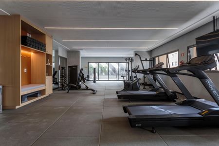 Studio à venda com 35m², 1 quarto e sem vaga Studio à venda com 35m², 1 quarto e sem vagaÁrea comum - Academia