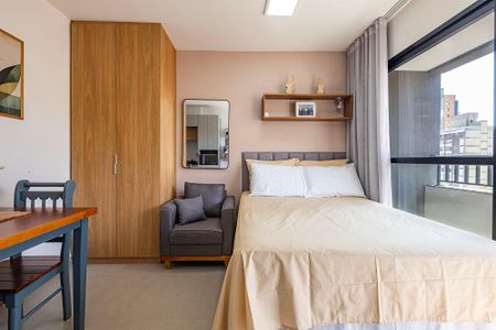 Studio de kitnet/studio para alugar com 1 quarto, 25m² em Pinheiros, São Paulo