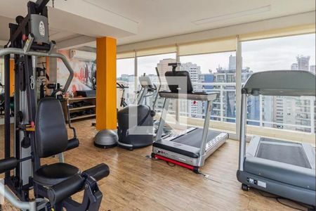Studio à venda com 29m², 1 quarto e 1 vaga Studio à venda com 29m², 1 quarto e 1 vagaÁrea comum - Academia