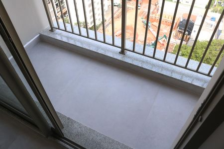 Varanda da Sala de apartamento para alugar com 1 quarto, 44m² em Perdizes, São Paulo