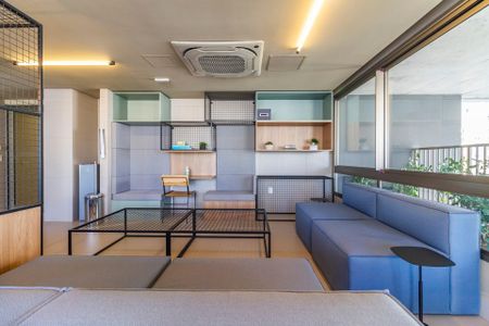 Studio para alugar com 36m², 1 quarto e sem vagaÁrea comum - Salão de festas 2