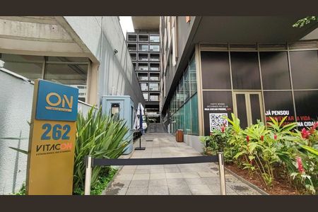 Studio para alugar com 36m², 1 quarto e sem vaga Studio para alugar com 36m², 1 quarto e sem vagaFachada 1