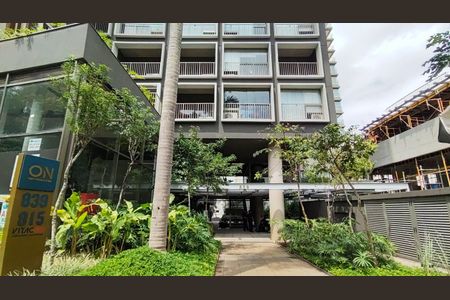 Studio para alugar com 36m², 1 quarto e sem vaga Studio para alugar com 36m², 1 quarto e sem vagaFachada 2