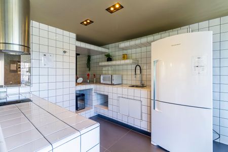Studio para alugar com 36m², 1 quarto e sem vaga Studio para alugar com 36m², 1 quarto e sem vagaÁrea comum - Espaço Gourmet