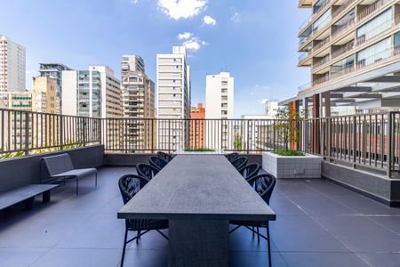 Studio para alugar com 36m², 1 quarto e sem vaga Studio para alugar com 36m², 1 quarto e sem vagaÁrea comum - Espaço Gourmet