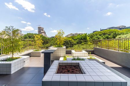 Studio para alugar com 36m², 1 quarto e sem vaga Studio para alugar com 36m², 1 quarto e sem vagaÁrea comum - Espaço Gourmet