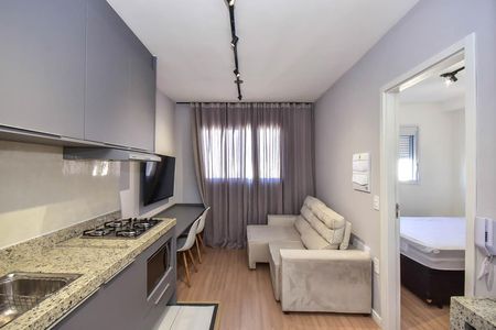 Sala de apartamento para alugar com 1 quarto, 26m² em Vila Andrade, São Paulo