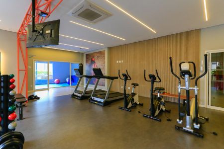 Apartamento à venda com 61m², 2 quartos e 1 vaga Apartamento à venda com 61m², 2 quartos e 1 vagaÁrea comum - Academia