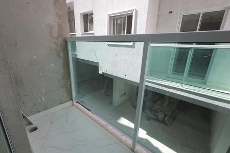 Sacada da Sala de casa de condomínio à venda com 2 quartos, 117m² em Vila Metalúrgica, Santo André