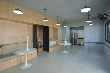 Apartamento à venda com 33m², 2 quartos e sem vaga Apartamento à venda com 33m², 2 quartos e sem vagaÁrea comum - Salão de festas