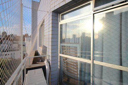 Apartamento à venda com 190m², 4 quartos e 2 vagasVaranda do Quarto 2