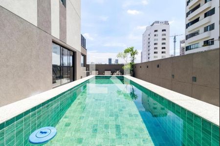 Studio para alugar com 26m², 1 quarto e sem vagaPiscina