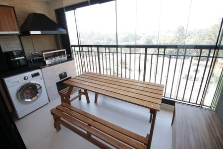 Apartamento à venda com 61m², 2 quartos e 1 vagaVaranda gourmet