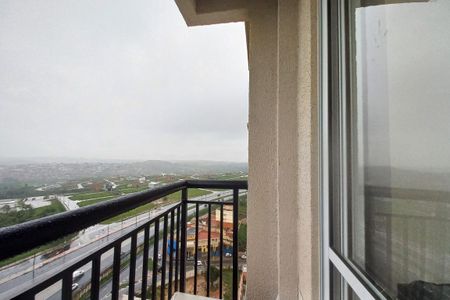 Varanda da Sala  de apartamento para alugar com 2 quartos, 47m² em Cidade Satélite Íris, Campinas