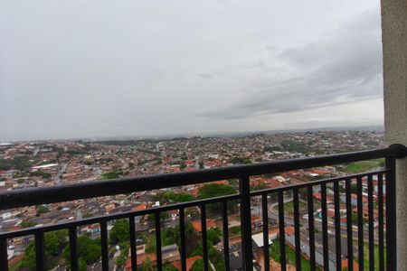 Varanda da Sala de apartamento para alugar com 2 quartos, 47m² em Cidade Satélite Íris, Campinas