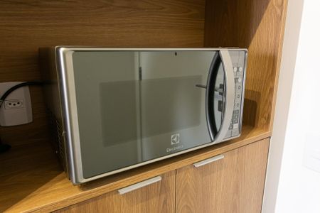 Apartamento à venda com 23m², 1 quarto e sem vaga Apartamento à venda com 23m², 1 quarto e sem vagaCozinha - Microondas