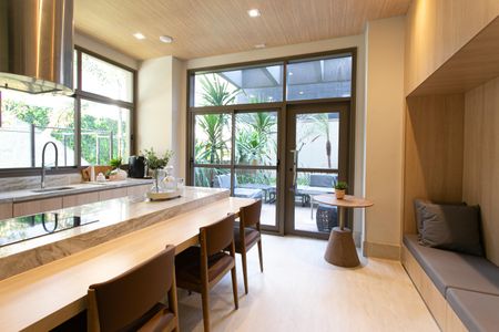 Apartamento à venda com 23m², 1 quarto e sem vaga Apartamento à venda com 23m², 1 quarto e sem vagaÁrea comum - Espaço Gourmet