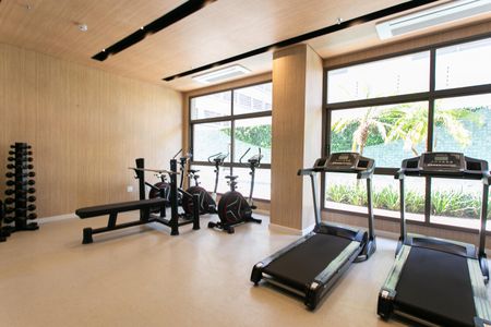 Apartamento à venda com 23m², 1 quarto e sem vaga Apartamento à venda com 23m², 1 quarto e sem vagaÁrea comum - Academia