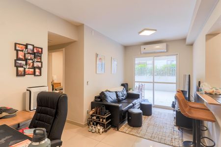 Sala de apartamento à venda com 1 quarto, 80m² em Jardim Santo Amaro, São Paulo