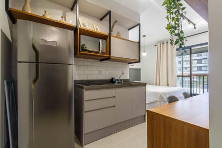 Studio de kitnet/studio à venda com 1 quarto, 25m² em Brooklin, São Paulo