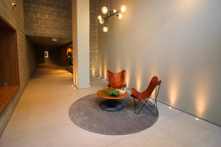 Studio à venda com 28m², 1 quarto e sem vaga Studio à venda com 28m², 1 quarto e sem vagaHall de entrada