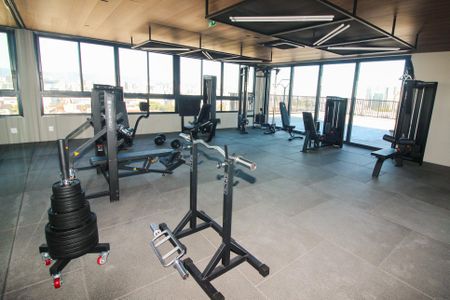 Studio à venda com 28m², 1 quarto e sem vaga Studio à venda com 28m², 1 quarto e sem vagaÁrea comum - Academia