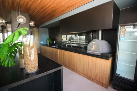 Studio à venda com 28m², 1 quarto e sem vaga Studio à venda com 28m², 1 quarto e sem vagaÁrea comum - Espaço Gourmet