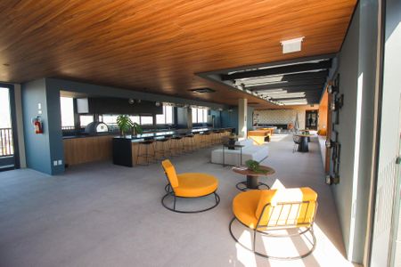 Studio à venda com 28m², 1 quarto e sem vaga Studio à venda com 28m², 1 quarto e sem vagaÁrea comum - Espaço Gourmet