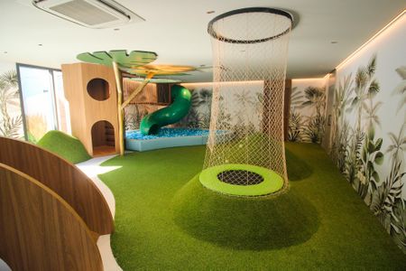 Studio à venda com 28m², 1 quarto e sem vaga Studio à venda com 28m², 1 quarto e sem vagaBrinquedoteca