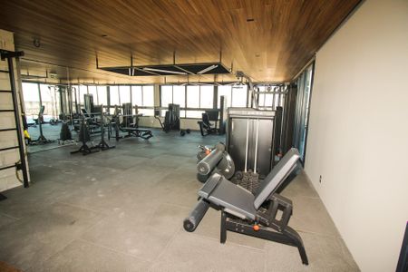 Studio à venda com 28m², 1 quarto e sem vaga Studio à venda com 28m², 1 quarto e sem vagaÁrea comum - Academia