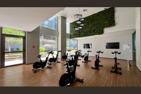 Studio à venda com 24m², 1 quarto e sem vaga Studio à venda com 24m², 1 quarto e sem vagaAcademia