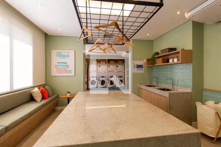 Studio à venda com 25m², 1 quarto e sem vaga Studio à venda com 25m², 1 quarto e sem vagaLavanderia