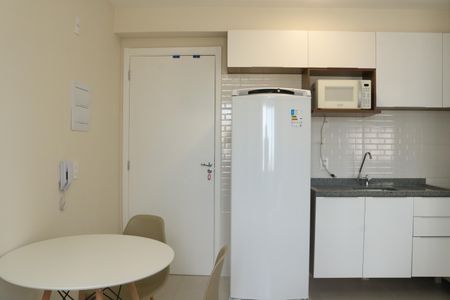 Sala de apartamento para alugar com 1 quarto, 25m² em Barra Funda, São Paulo